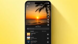Add Music to Snapchat
