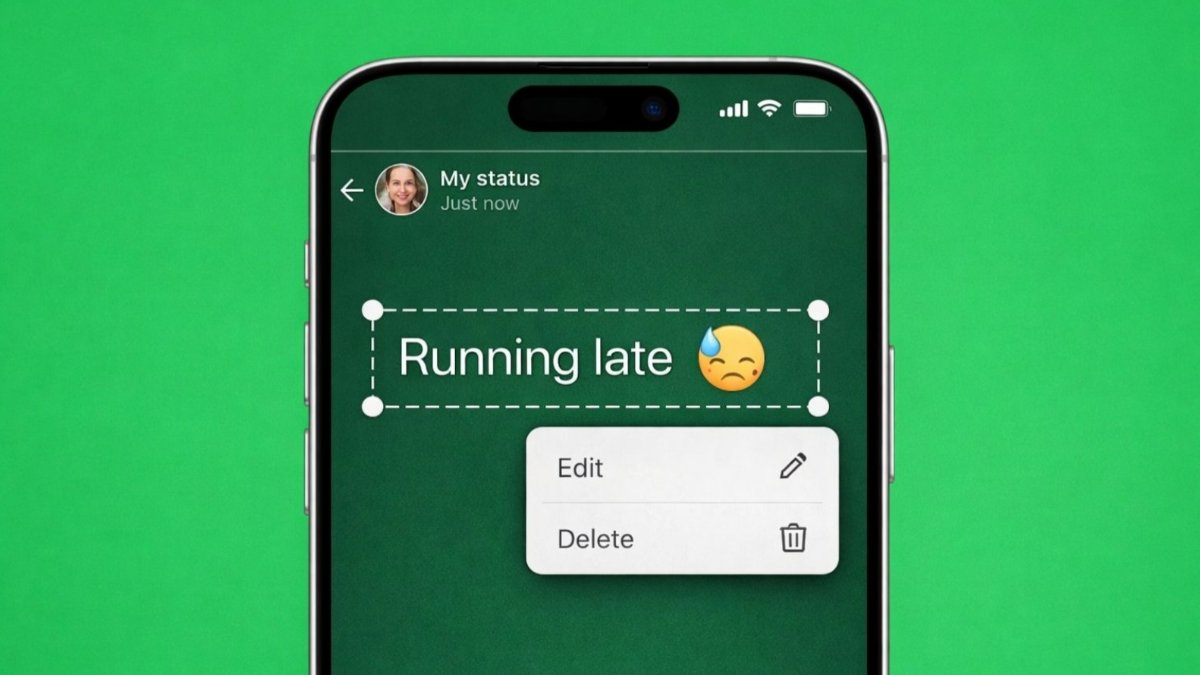 Edit WhatsApp Status Captions