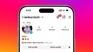 Instagram profile music